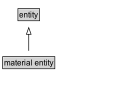 material entity Diagram